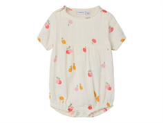 Name It buttercream fruit print bodysuit